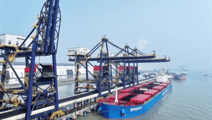 江苏靖江一煤炭码头花3.3亿元买“绿”清“零”