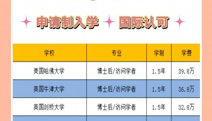 博士后到底是个啥？和博士有啥区别？