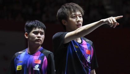世乒赛:林高远/林诗栋出局 国乒50年来首度无缘男双四强