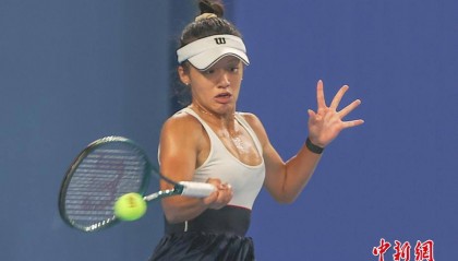江西网球公开赛:“00后”小花韦思佳赢首轮 将战赛会二号种子