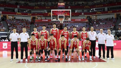 中国男篮带14人前往沙特 四号位球员刘礼嘉离队